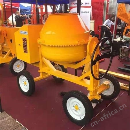 择众350L柴油混凝土搅拌机 自动上料四轮搅拌罐 移动方便