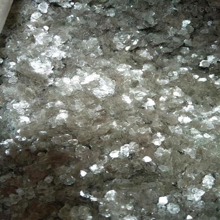 乾富供应耐高温云母片 复合岩片 无污染绝缘耐电压云母片 真石漆符合岩片