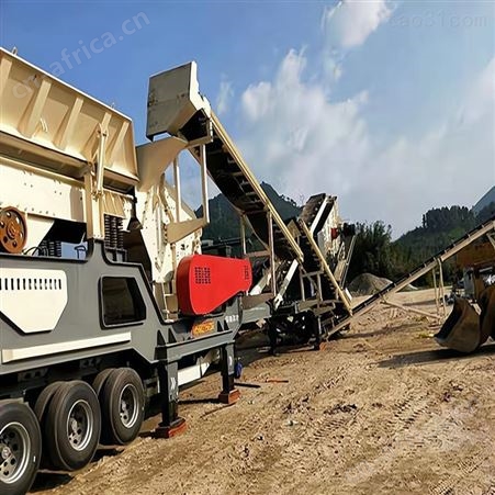 销售建筑垃圾处理设备 移动破碎站 建筑垃圾破碎站