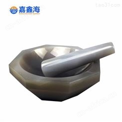 嘉鑫海JW-3直径60mm天然玛瑙研钵 硬度大不污染实验