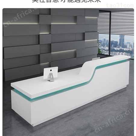 医院分诊台导诊接待桌 护士站工作台 口腔诊所康复养月子中心前台吧台 咨询台 导诊台定制展柜厂