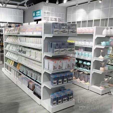 百货生活馆展示架 精品店展柜 饰品展示架 生活馆货架 超市货架 流水台  订做厂家