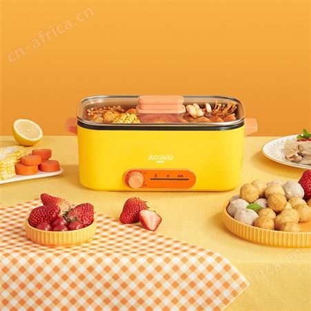 nerf狐狸多拉多功能料理锅 电煮锅1.5L XM-D16