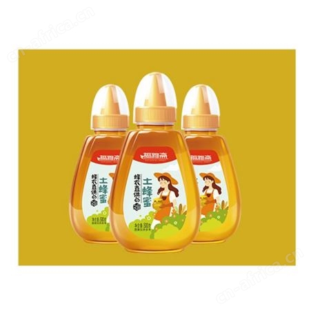 土蜂蜜时尚系列500g瓶装方便装蜂农直供冲调饮品