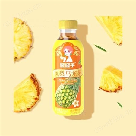 桃桃葡萄凤梨乌龙茶果汁茶饮料520ml低糖夏季饮品