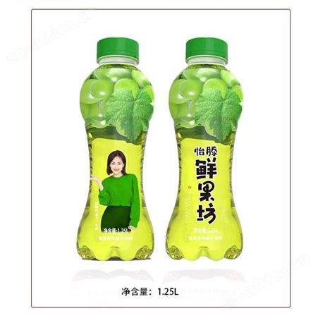 葡萄味果粒果汁饮品450毫升整箱销售商超渠道