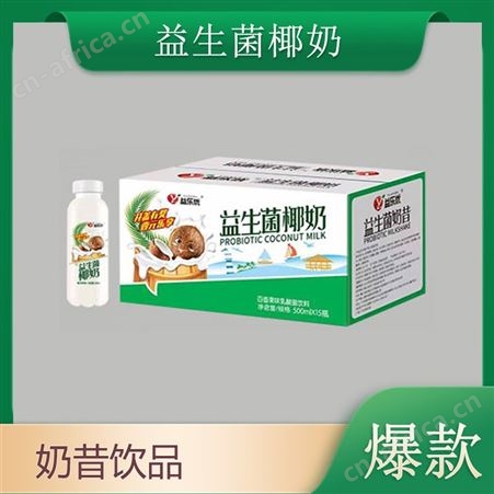 椰奶味乳酸菌饮料500ml×15瓶益生菌饮品商超渠道