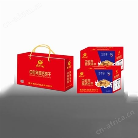 中老年高钙饼干箱装休闲食品小零食营养食品