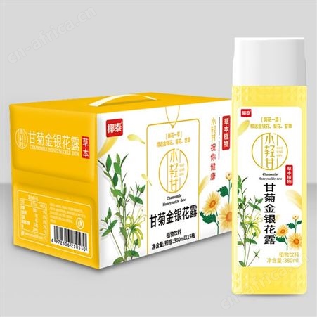 小轻甘甘菊凉茶380ml精选原料植物饮料