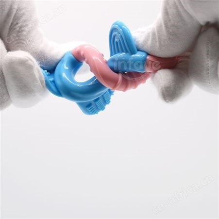 手掌硅胶牙胶婴儿磨牙器母婴用品固齿器磨牙胶宝宝