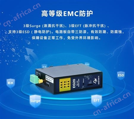 蓝蜂工业物联网网关EG20PLC远程上下载农村污水远程报警监控