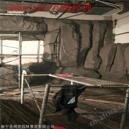 天津宁河区休闲山庄假山 湘岩园林动物园假山施工 欢迎咨询