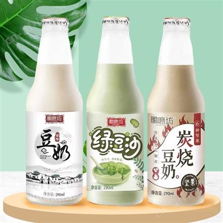徽磨坊炭烧豆奶植物蛋白饮料290ml厂家招商代理