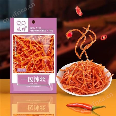 琅牌魔辣味一包辣条休闲食品零食袋装92g厂家招商批发商超渠道