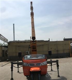 3吨农用三轮吊车 园林绿化移树小型起重机 建筑工程用