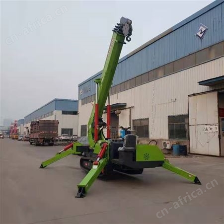 YX-5000全液压工程机械起重机 无线遥控小型履带式蜘蛛吊 转弯半径小