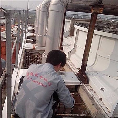上海闵行区工业冷却塔良研布水器更换