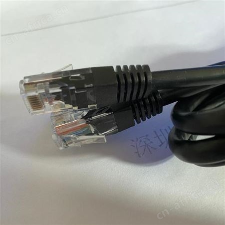 泉立威定制水晶头注塑电源线阻燃PVC材料UL认证