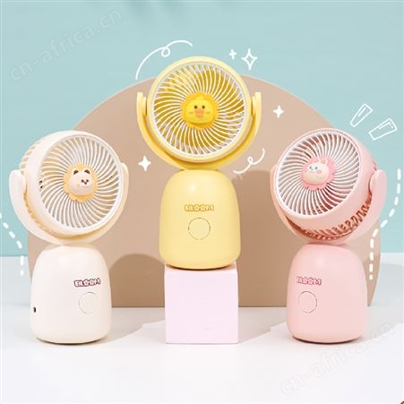 2023新款迷你便携式小风扇台式桌面女生家用宿舍ins公仔11