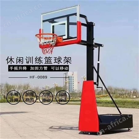 华丽体育成人儿童共用可升降篮球架移动式篮球架室内户外厂家生产批发