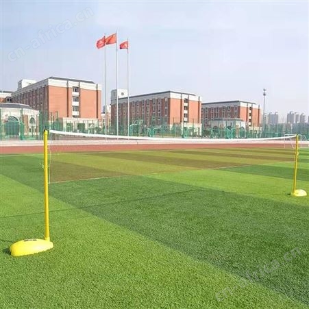 华丽体育ABS羽毛球柱 移动羽毛球网架 室内外羽毛球柱羽毛球架沙滩网支架子