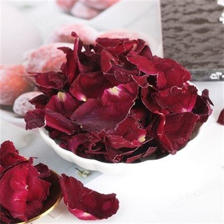 2021头水花墨红玫瑰花瓣馅料冻干玫瑰花茶散装500克
