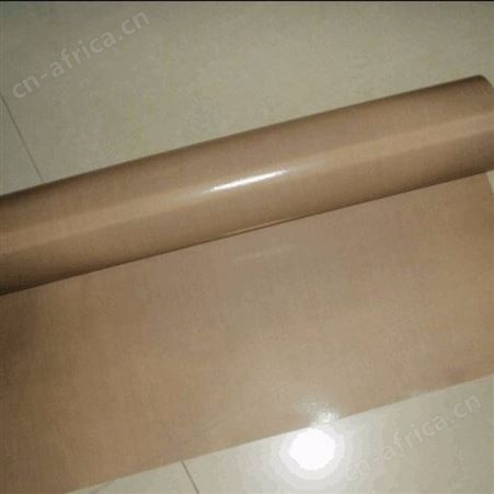 泰州侨尔瑞铁氟龙输送带厂家铁氟龙纤维布 耐热效果好 抗粘性黄色高温布 阻燃防火 厂家定制
