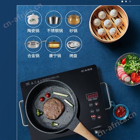 尚朋堂ST3005 家用多功能台式不挑锅煮茶爆炒菜3000W大功率电陶炉