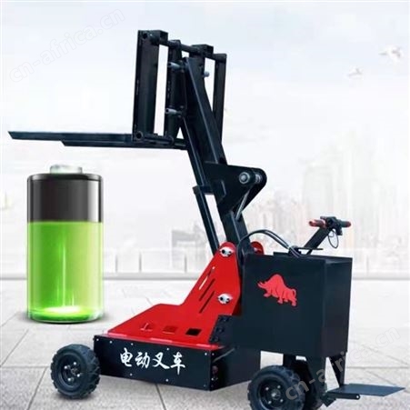 小型电动叉车 便携式电动叉车 液压升降仓库专用搬运车 巧夺