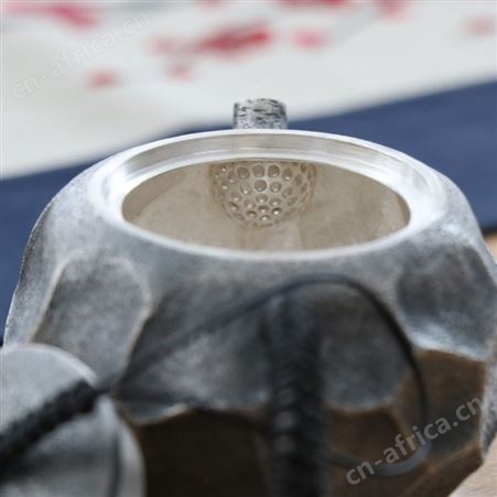 复古银茶壶s999日本银壶茶具家用功夫沏茶单壶套装高档礼品