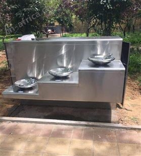城市绿道三盘直饮水台 室外直饮不用杯 直喷水饮水 可非标订做