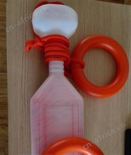 水上漂浮救生绳 救生圈浮索 反光救生绳带壳 浮环