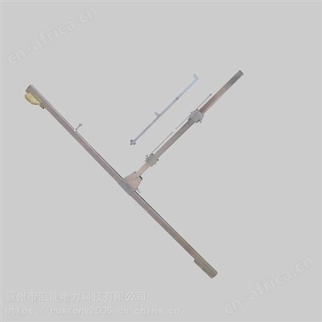 铁路GF206-T车钩量具机车车辆车钩中心高度上翘下垂测量尺汇能