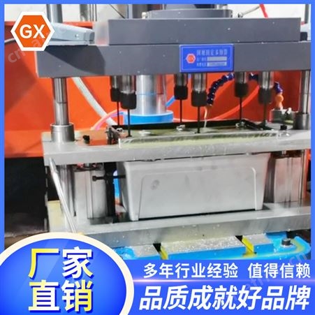 数控多孔钻床 桌式立式液压自动多轴钻孔机 可定制多工位打孔机 国旭