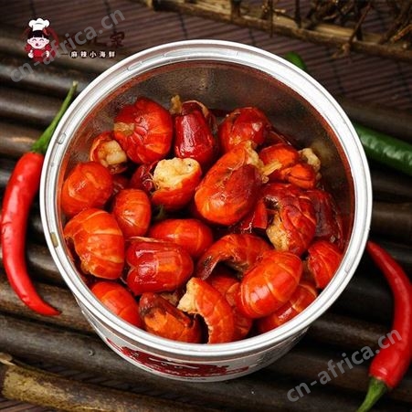 双儿家小龙虾尾即食麻辣虾尾香辣龙虾熟食虾球小龙虾小海鲜罐装