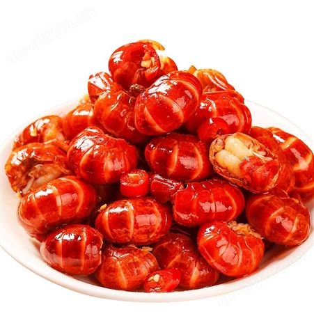 麻辣小龙虾250g*6加热即食香辣虾球休闲零食小龙虾尾现货