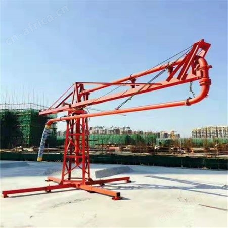 15米圆桶布料机 建筑工地塔式布料杆 可 瑞鑫达