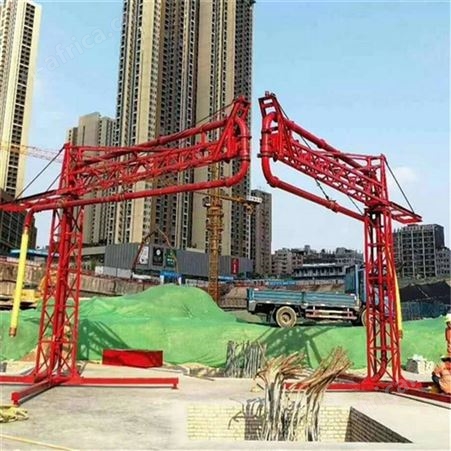 15米圆桶布料机 建筑工地塔式布料杆 可 瑞鑫达