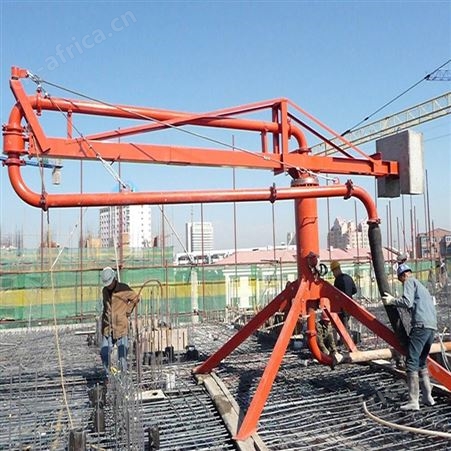 15米圆桶布料机 建筑工地塔式布料杆 可 瑞鑫达